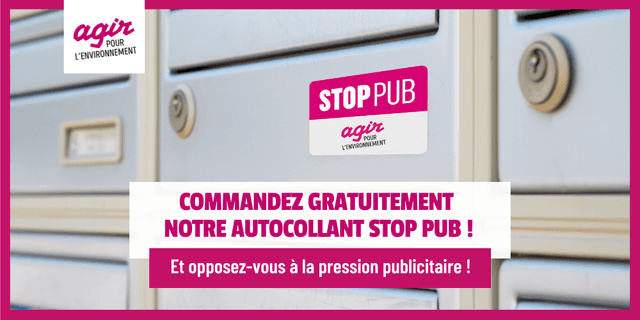 Autocollant Stop Pub