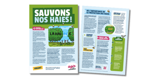 plaquette sauvons nos haies