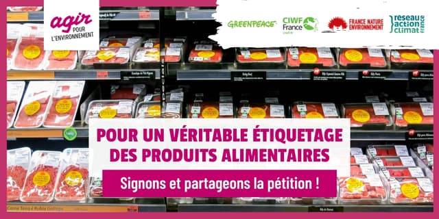 Pétition étiquetage
