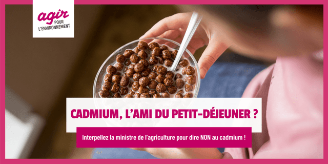 Cadmium dans les céréales